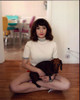 NoëL Wells Sitting On Floor With Dachshund Photo Print (8 x 10)