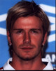 David Beckham Close Up With Silver Earrings Photo Print