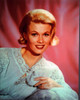 Pat Priest In Lace Pajamas And Pink Background Photo Print (8 x 10)