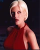 Tori Spelling In Red Halter Top Photo Print