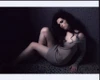 Katie Mcgrath Sitting On Floor With Messy Hair Photo Print