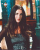 Soleil Moon Frye In Black Leather And Sheer Outfit Hands On Hips Photo Print (8 x 10)