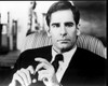 Scott Bakula In Suit And Tie In Striped Chair Black And White Photo Print (8 x 10)