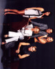 Steps Group With Red Couch Photo Print