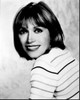 Tanya Roberts Headshot In Striped Shirt Black And White Photo Print (8 x 10)