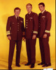 Richard Basehart, Robert Dowdell And David Hedison In Voyage To The Bottom Of The Sea Yellow Background Photo Print (8 x 10)