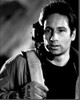 David Duchovny Wearing Headset Black And White Photo Print (8 x 10)