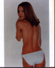 Sarah Buxton Topless Looking Over Shoulder In White Bikini Bottoms Photo Print