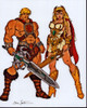 He-Man And She-Ra Photo Print (8 x 10)