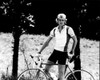 Dennis Christopher On Bike In Breaking Away Black And White Photo Print (8 x 10)