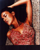 Alyssa Milano Reclining On Ground In Red Dress Photo Print (8 x 10)