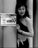 Kim Miyori Holding Wingo Ad Black And White Photo Print (8 x 10)