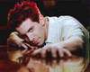 Seth Green With Red Hair Leaning On Table Photo Print (8 x 10)