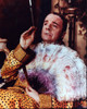 Nathan Lane Wearing Yellow Polka Dot Robe With Feather Fan In The Birdcage Photo Print (8 x 10)