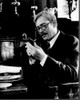 Peter O'Toole Wearing Glasses Holding Statue Black And White Photo Print (8 x 10)