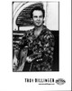 Troy Dillinger With Guitar Black And White Photo Print (8 x 10)