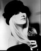 Christina Applegate In Off Shoulder Top And Hat Black And White Photo Print (8 x 10)