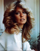 Farrah Fawcett Looking To Side In White Sweater Photo Print (8 x 10)