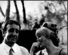 Peter Sellers With Britt Ekland On The Set Of The Bobo Black And White Photo Print (8 x 10)