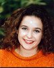 Julia Sawalha Headshot In Orange Sweater Photo Print (8 x 10)