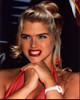 Anna Nicole Smith With Hands Under Chin In Pink Halter Photo Print (8 x 10)