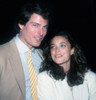 Christopher Reeve, Karen Allen, 1985. Photo by Adam Scull (Chris Reeve Karen Allen10815) Poster