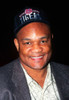 Ex-Boxing Champion George Foreman at rehearsals for the 33 1/3 Anniversary Special of American Bandstand, 1992. *exclusive* ph: Ron Wolfson / (George Forman 1) Poster
