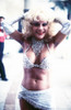 Judy Landers wearing a diamond bikini top and sarong, 1970s. Photo: Oscar Abolafia (judylanders001) Poster