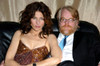 Catherine Keener, Phillip Seymour Hoffman in the Green Room at the 12th Annual SAG Awards, Shrine Auditorium, Los Angeles, CA, January 29, 2006. ph: Ron Wolfson / (Phillip Seymour Hoffman & Catherine Keener353) Poster