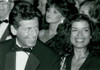 Calvin Klein, Bianca Jagger 1977 at Studio 54. Photo by Adam Scull (Calvin Klein Bianca Jagger9148) Poster
