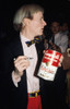 Andy Warhol 1980s. Photo by Adam Scull (Andy Warhol07485) Poster