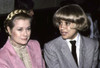 Grace Kelly, Carol Channing 1982. Photo by Adam Scull (Grace Kelly Carol Channing11932) Poster