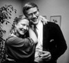 Heidi Hagman, Larry Hagman 1982. Photo by Adam Scull (Heidi Hagman Larry Hagman11797 ) Poster