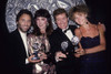 Ron Silver, Joanne Gleason. Michael Crawford, Joan Allen. 1988. Photo by Adam Scull (Silver Gleason Crawford Allen5871) Poster