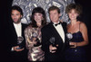 Ron Silver, Joanne Gleason. Michael Crawford, Joan Allen. 1988. Photo by Adam Scull (Silver Gleason Crawford Allen5870) Poster