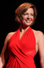 New York, New York 2-01-08, Allison Janney, Heart Truth's red dress fashion show to benefit heart-disease research at the Bryant Park Tents.. Photo By John Barrett (Allison Janney2426) Poster