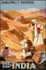 See India Poster Print - Apple Collection Vintage