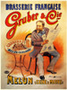 Gruber Biere Poster Print - Apple Collection Vintage
