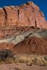 USA-Utah. Sandstone geological features Capitol Reef National Park Poster Print - Judith Zimmerman