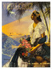 Veracruz Woman Poster Print - Apple Collection Vintage