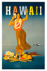 Trav Hawaii Poster Print - Apple Collection Vintage