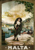 Malta Poster Print - Apple Collection Vintage