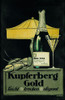 Champagne Lobster Poster Print - Apple Collection Vintage