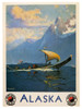 Vintage Alaska Poster Print - Apple Collection Vintage