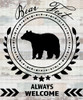 Blue Bear Lodge Sign 09 Poster Print - LightBoxJournal