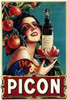 Picon Liquor Poster Print - Apple Collection Vintage