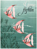 Gone Fishin Poster Print - Apple Collection Vintage