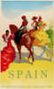 Spain Horses Poster Print - Apple Collection Vintage