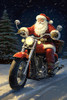 Santa Cruising 7 Poster Print - Ray Heere