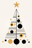 Mid Century Christmas Tree 5 Poster Print - Ray Heere